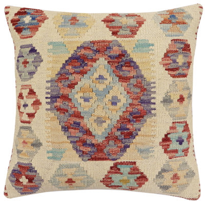 Housse et insert de coussin carré 100% laine