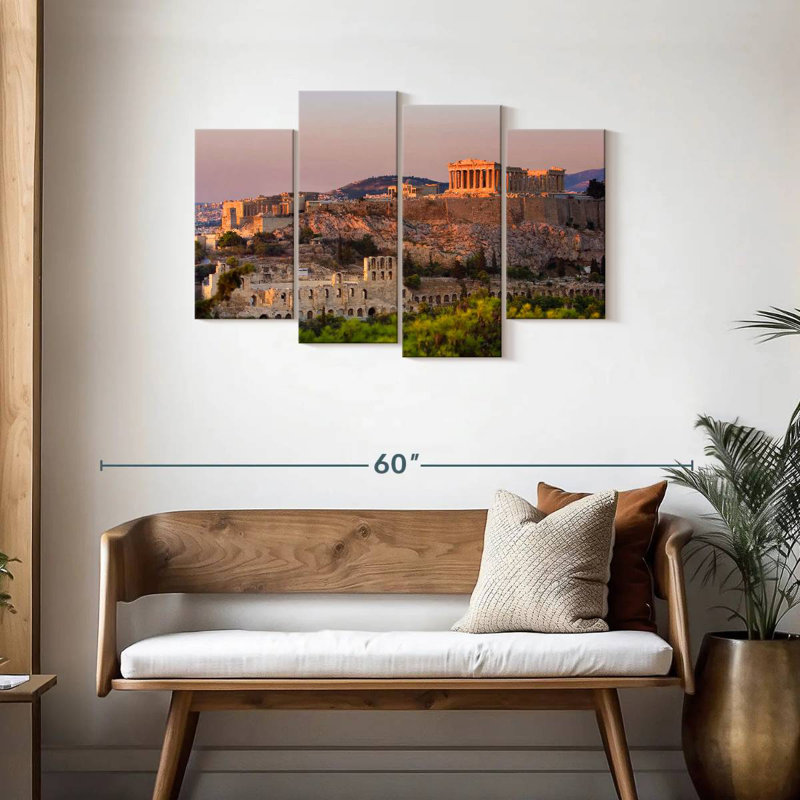 Nicci Acropolis Sunset, 27" H x 43" W