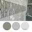 Carreau de mosaïque murale en verre poli Carrara 1 po x 4 po Carrara