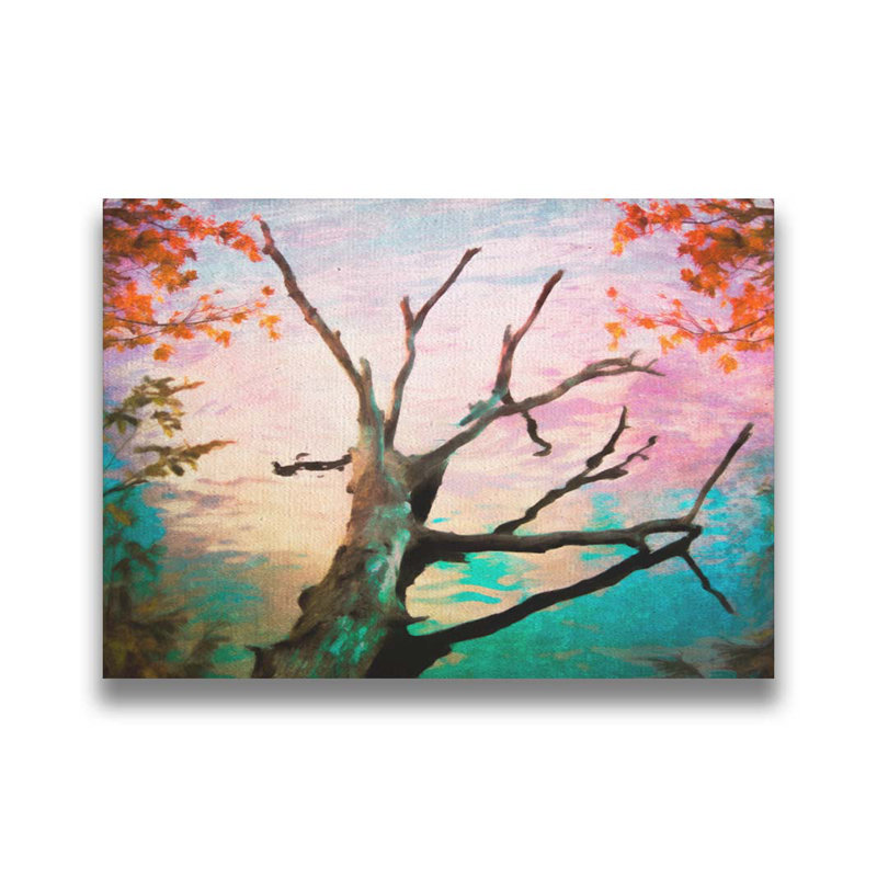 «When I'm Feeling Japanese» par Hal Halli. Toile giclée sur toile tendue avec cadre flottant, Toile tendue, Ne s’applique pas
