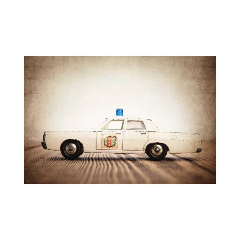 Police - Print on Canvas, Wrapped Canvas, 30.48 cm H x 45.72 cm W