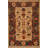 Discovery Rectangle 4'1" x 6' Area Rug in Ivory/Medium Blue/Red