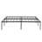 Queen Size Bed Frame , Heavy Duty Metal Bed Frame , Quick  Easy Assembly, No Noise, Black-1271048254
