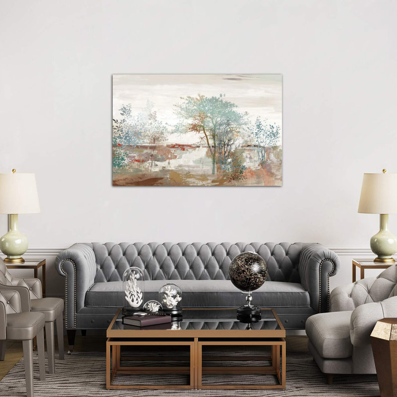 «Autumn Silence» par Allison Pearce - reproduction d'art, Toile tendue, H 40 po x l 60 po x 1,5 po