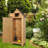 Fir 5.9 ft. W x 2.5 ft. D Solid Wood Storage Shed-93350493