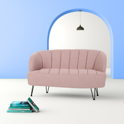 Debuono Recessed Arm Loveseat