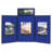 Enclosed Cabinet Medium - 4' - 6' Bulletin Board