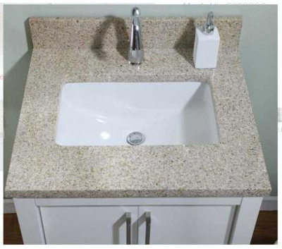 Euro Granite Single Bathroom Vanity Top
