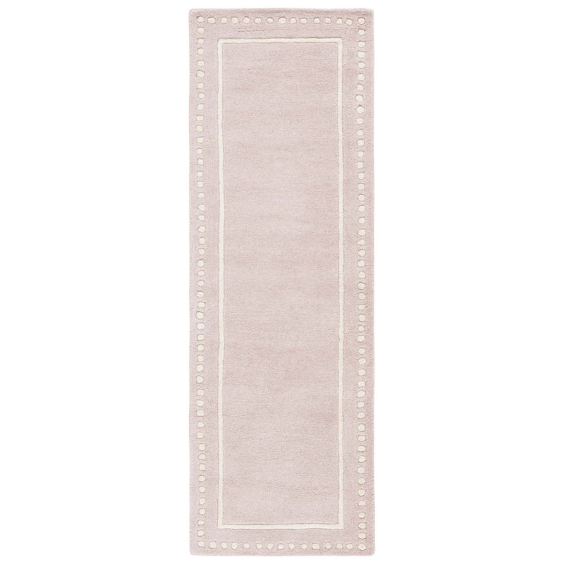 Cruz Hand Tufted Wool Solid Color Rug, Runner 2'3" x 7'