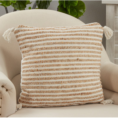 Aziza Square Cotton Pillow Cover