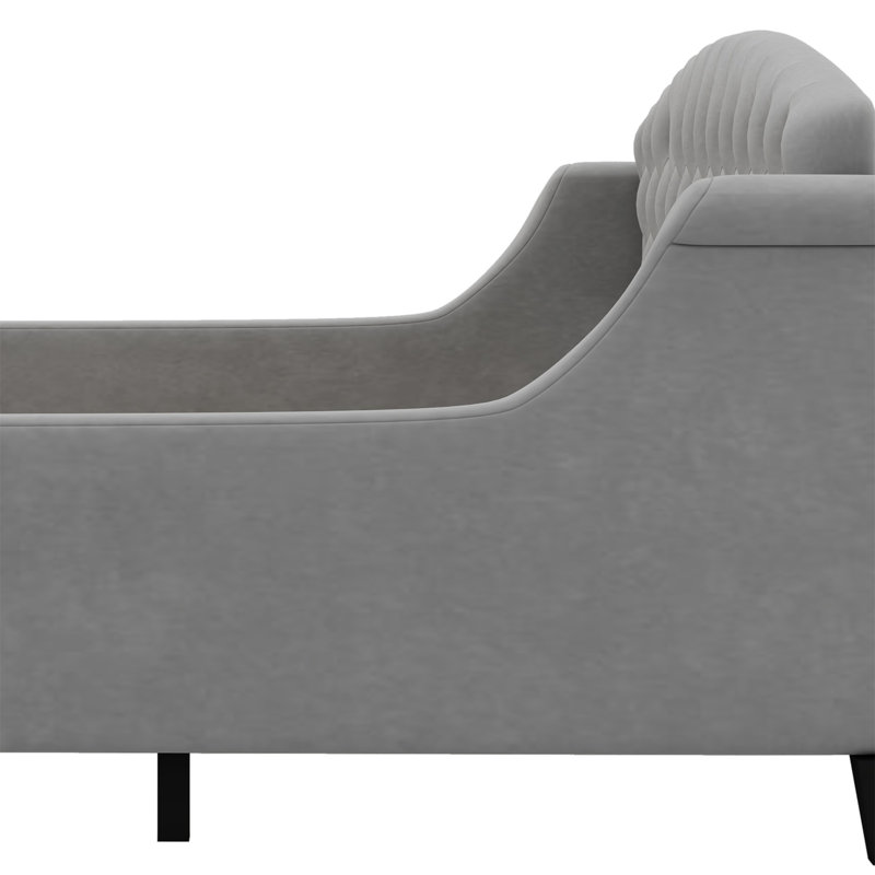 Breannon Upholstered Daybed, Gray, Full / Double