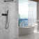 Système de douche complet avec valve brute Elin