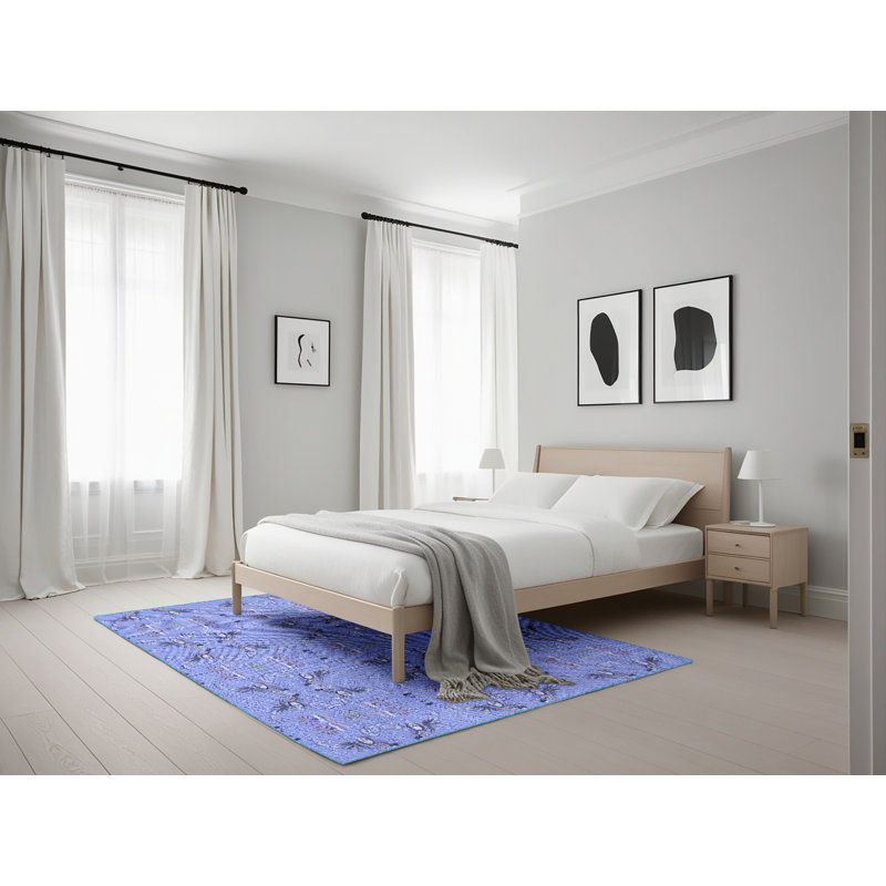 Performance Wool Indoor Rug, Rectangle 5' x 7'