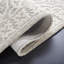 Aude Damask Handmade Tufted Wool Area Rug in White-222788567