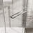 -Angle Shower Enclosure, 36 In. X 72 In., Clear Tempered Glass, Space Saver 36" W D 72" H , 1/4" Saving-120954708