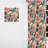Pink And Blue Paisley Garden Dream - Bohemian Velvet Curtain - Room Darkening - 1 Panel-107563427
