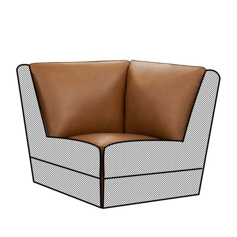 Bella Top Grain Leather Wedge