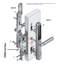 Serrure de porte coulissante WiFi D15 5-en-1