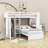 Gionata Kids Twin Over Twin Bunk Bed with Drawers-1443987938