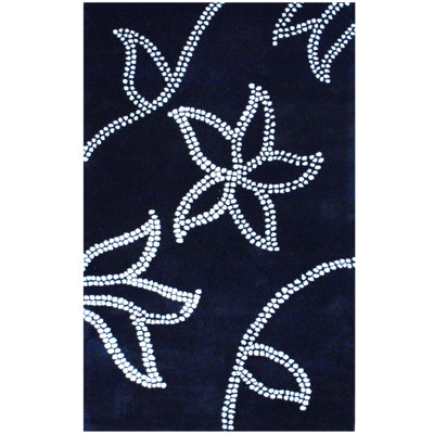 Wool Floral Indoor Rug