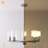 Renley 5-Light 26'' Dimmable Modern/Traditional Chandelier For Dining Room.Features Clear Glass.-501503581