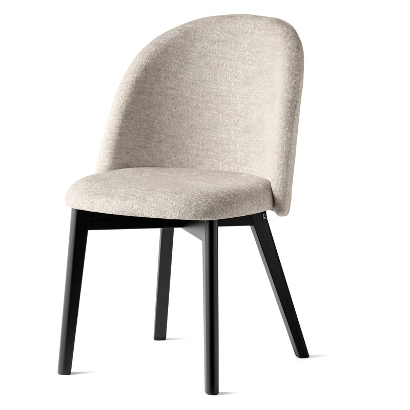 Tuka Mid Chairs, Sand, Matte Black
