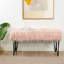 116.8cm Wide Rectangle Solid Colour Standard Ottoman-594352488