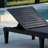 Black Outdoor Lounge Chair Set (Two Pieces), 5-Position Adjustable Sunbathing Lounge Chair, Waterproof, Lightweight, Suitable For Lawns And Poolside Relaxation.-1285348680