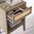 Anurima End Table and Built-In Outlets