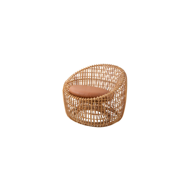 Nest Papasan Chair - Modern Danish Rattan Design