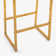 24" Luxuriously Ultra-Soft Wide Cushion Saddle Counter Height Bar Stools With Metal Frame