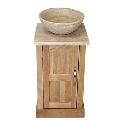 Malcolm 500 mm Freestanding Single Vanity with Vessel Basin