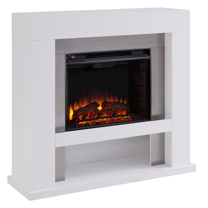 Lirrington Stainless Steel Fireplace