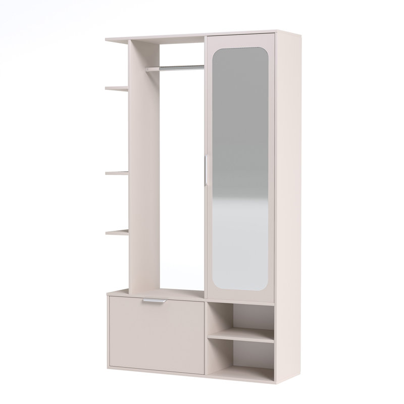 Manufactured Wood Wardrobe