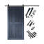 Porte de grange à rayures verticales non assemblée et non assemblée de 26 po x 80 po Homacer de Homacer-123048900