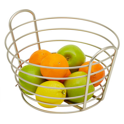 Ebern Designs Jorien Metal Fruit Bowl