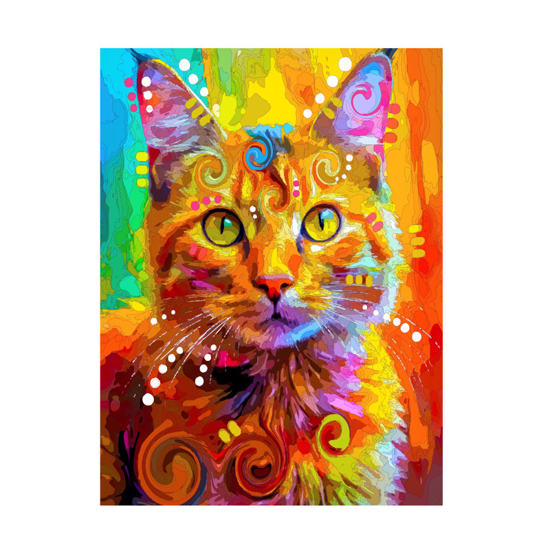 Œuvre sur toile, Dean Dean, H 47 po x l 35 po