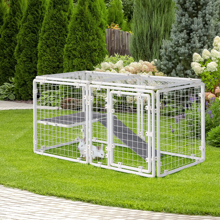 Pawhut Weather Resistant Rabbit Playpen & Reviews | Wayfair.ie