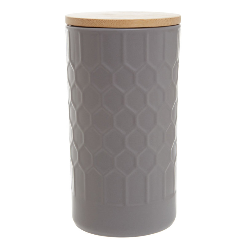 Geome Stoneware Jar