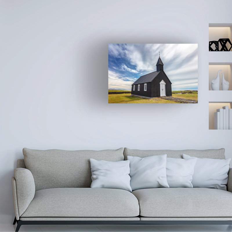 « Black Church » par Pierre Leclerc, reproduction de photo sur toile tendue