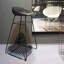 Smatrik Stool with Metal Frame-70893155