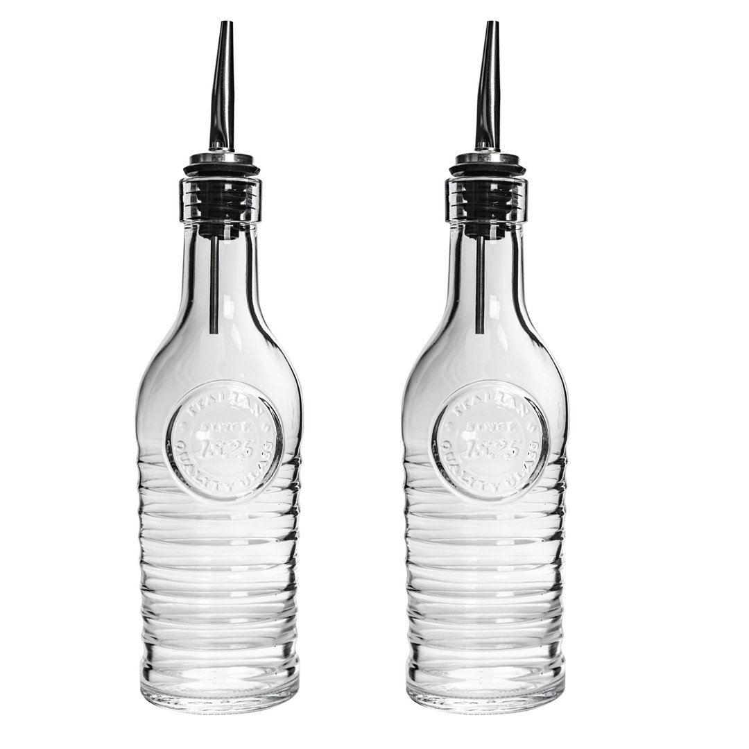 Bormioli Rocco Officina 1825 Olive Oil Bottles with Pourers