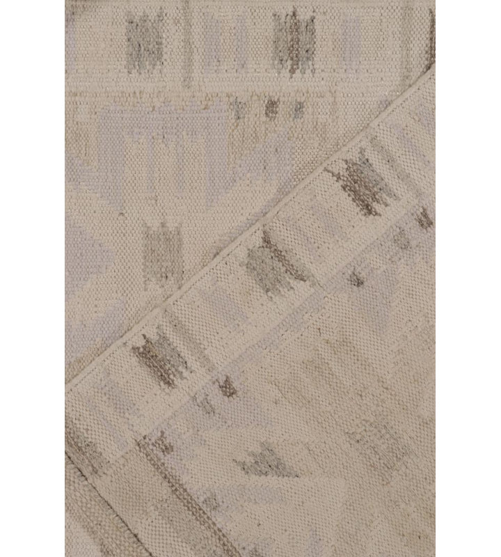 Scandinavian Wool Geometric Area Rug, Rectangle 10' x 14'