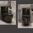 1.85 Gallons Per Minute GPF Elongated Height One-Piece Black Toilet (Seat Included)