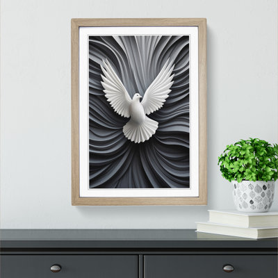 Dove Bird Op No.2 - Framed Print