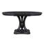 Table de salle à manger ovale extensible 42 "à 58" pour salle à manger TREXM Retro