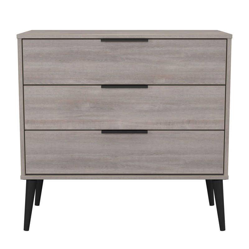 TULSA Piece Bedroom Set, Grey Oak
