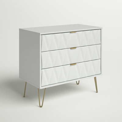 Fully Assembled Payson 3 Drawer Chest