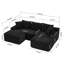 Canapé d'angle Cloud de 95 pouces avec poche de rangement et design modulaire-328482461