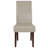 Arruda Tufted Parsons Chair with Side Panel Detail-29215938